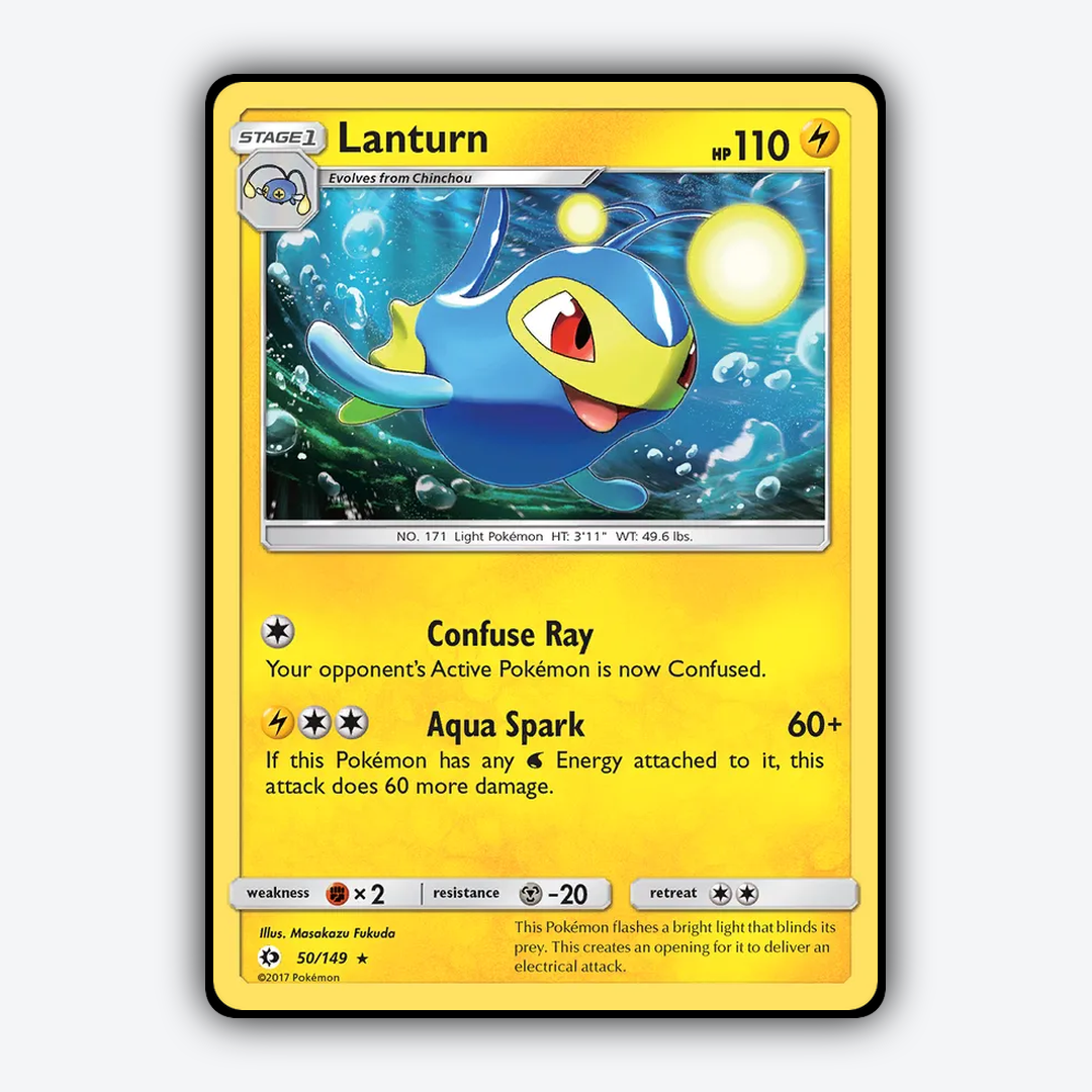Lanturn 050/149 - Sun & Moon Set - Card Rug