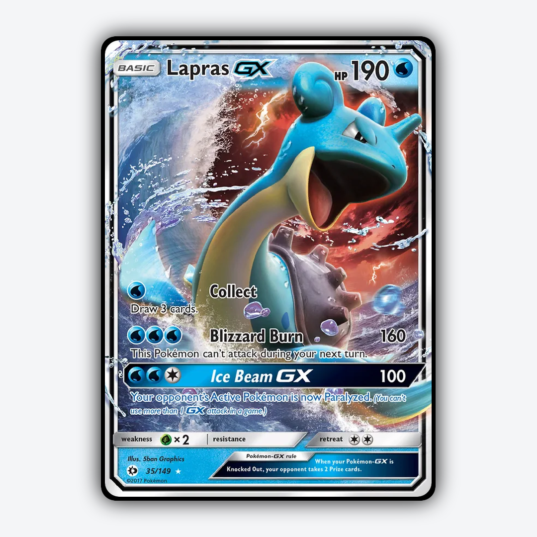 Lapras-GX 035/149 - Sun & Moon Set - Card Rug