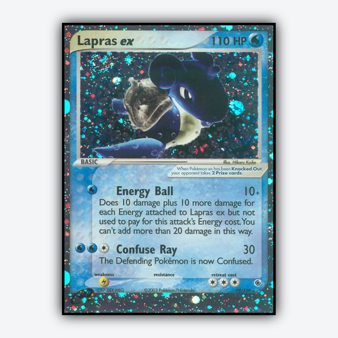 Lapras ex 099/109 - Ruby & Sapphire Set - Card Rug