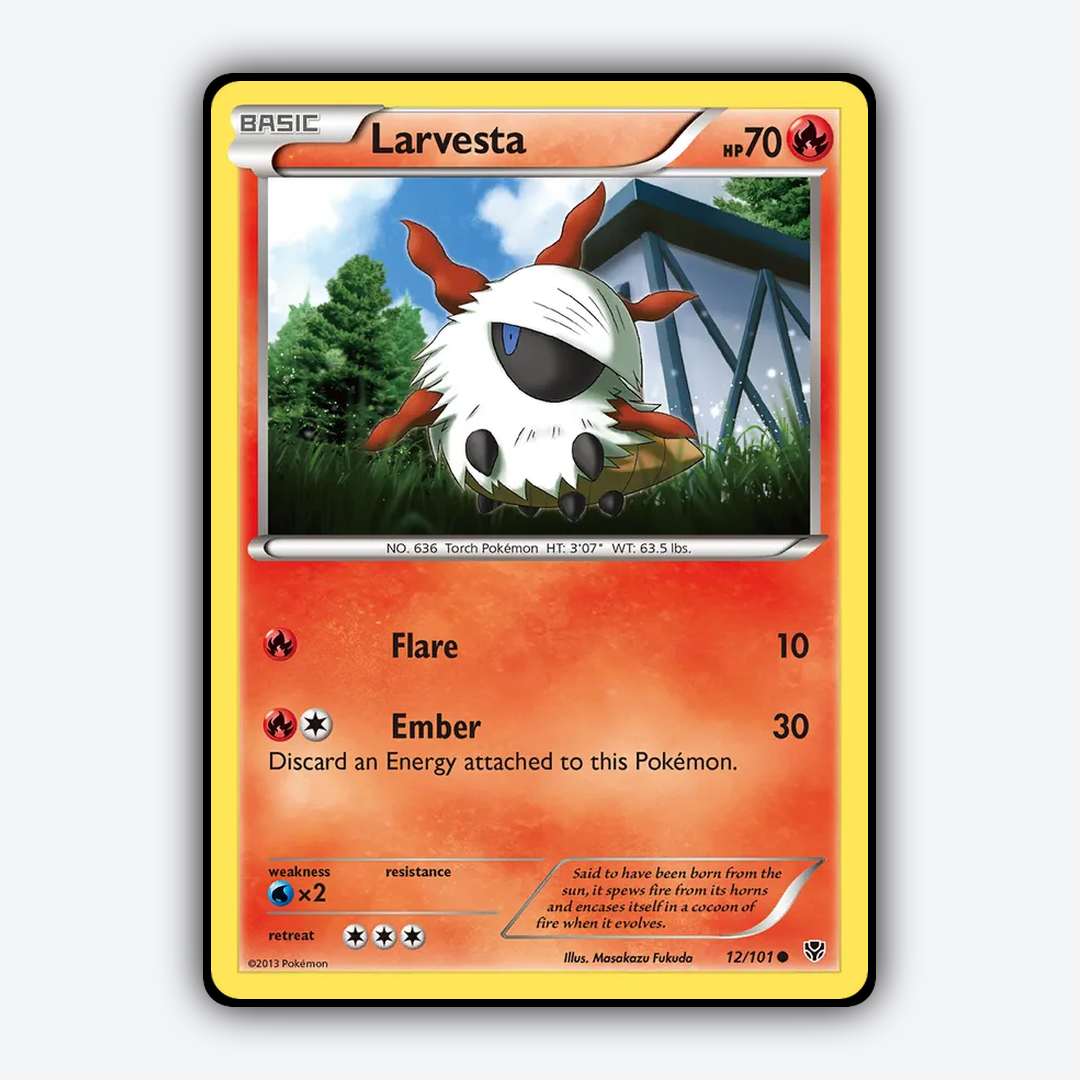 Larvesta 012/101 - Plasma Blast Set - Card Rug