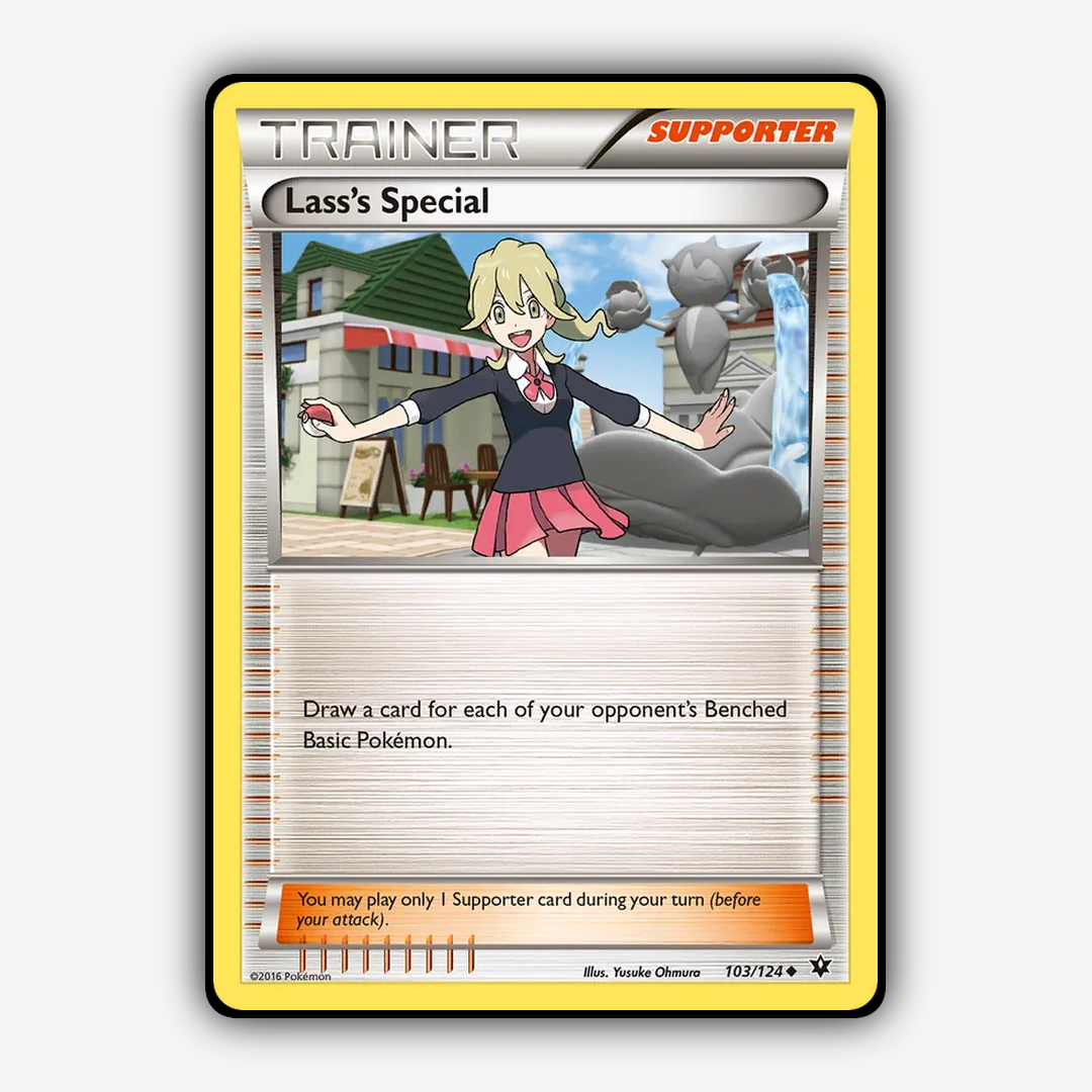 Lass's Special 103/124 - Fates Collide Set - Card Rug