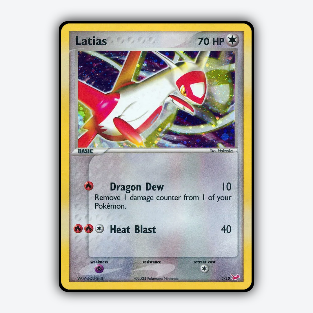 Latias 004/10 - EX Trainer Kit Latias Set - Card Rug