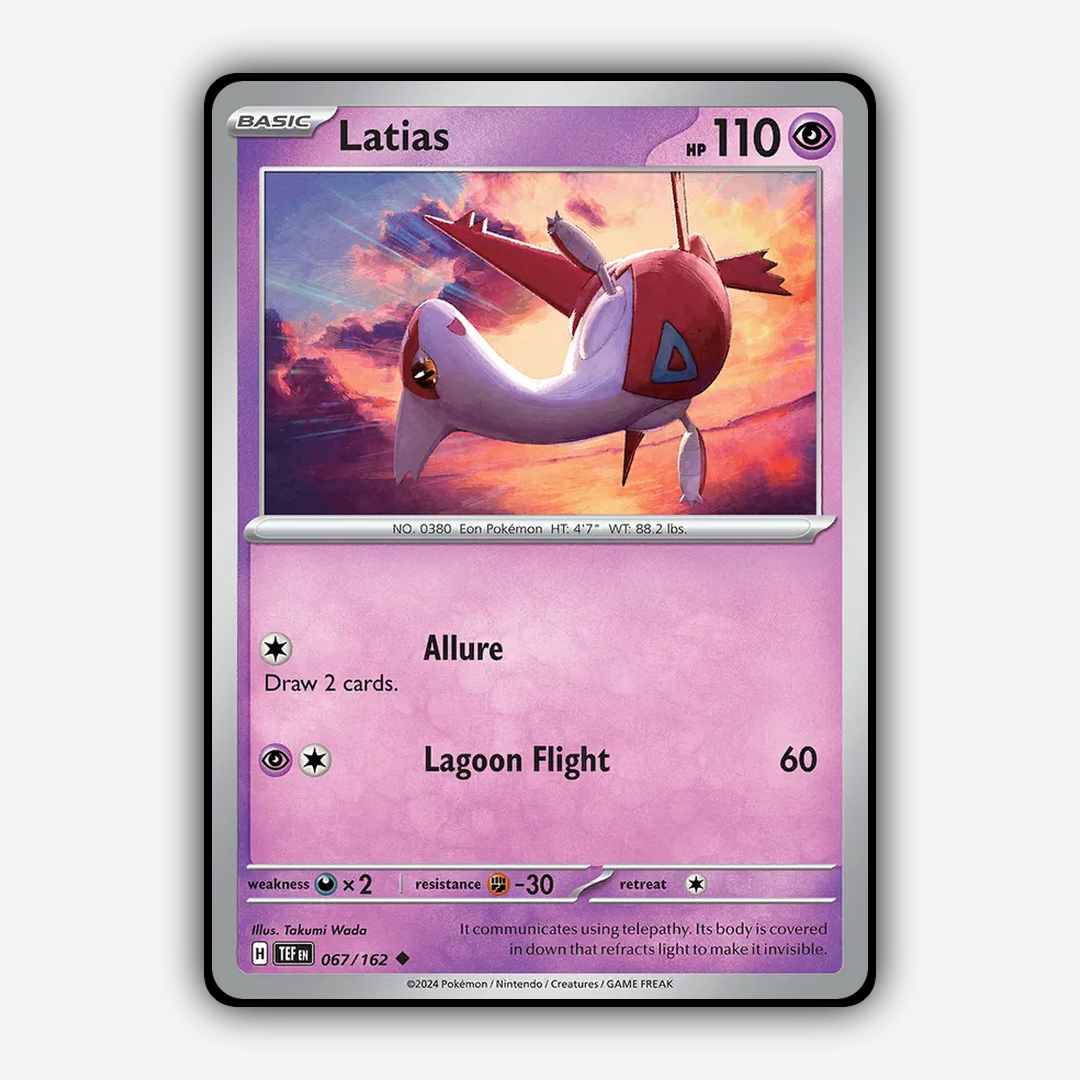 Latias 067/162 - Temporal Forces Set - Card Rug