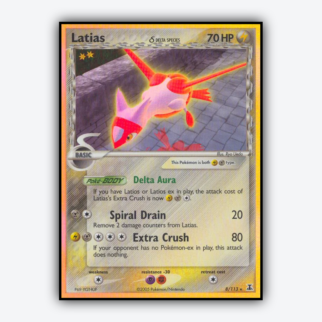 Latias δ 008/113 - Delta Species Set - Card Rug