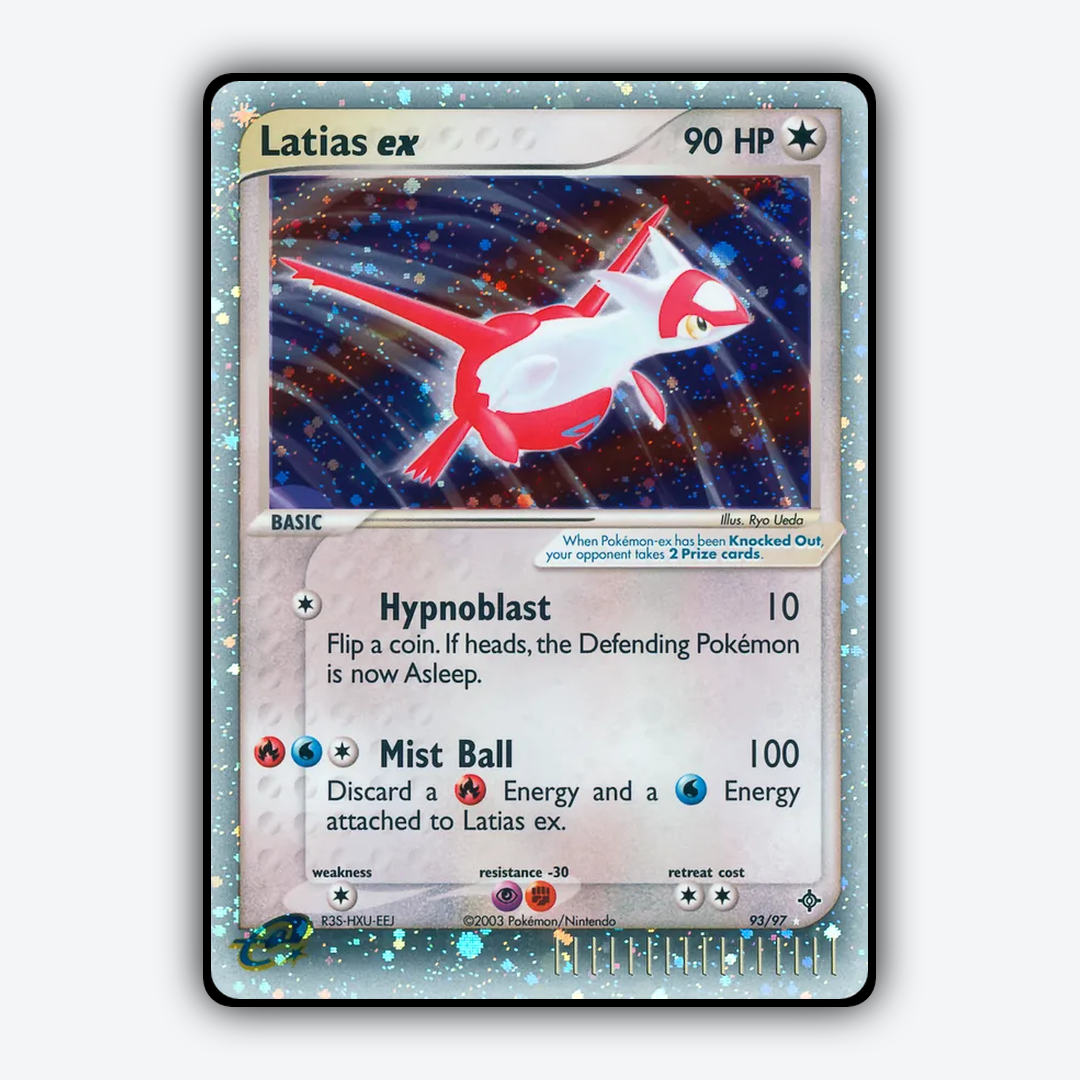 Latias ex 093/97 - Dragon Set - Card Rug
