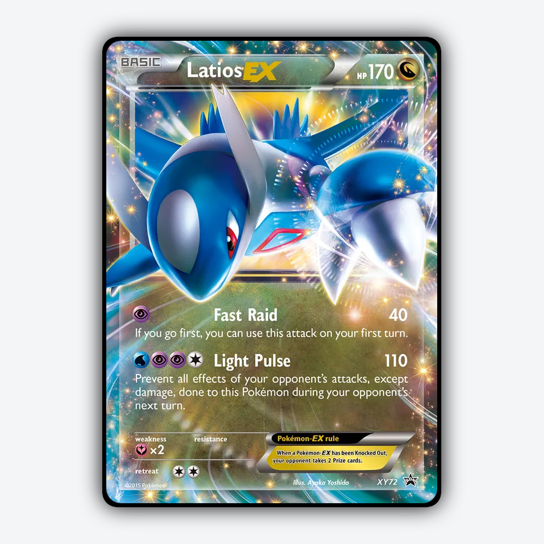 Latios-EX #72 - XY Black Star Promos Set - Card Rug