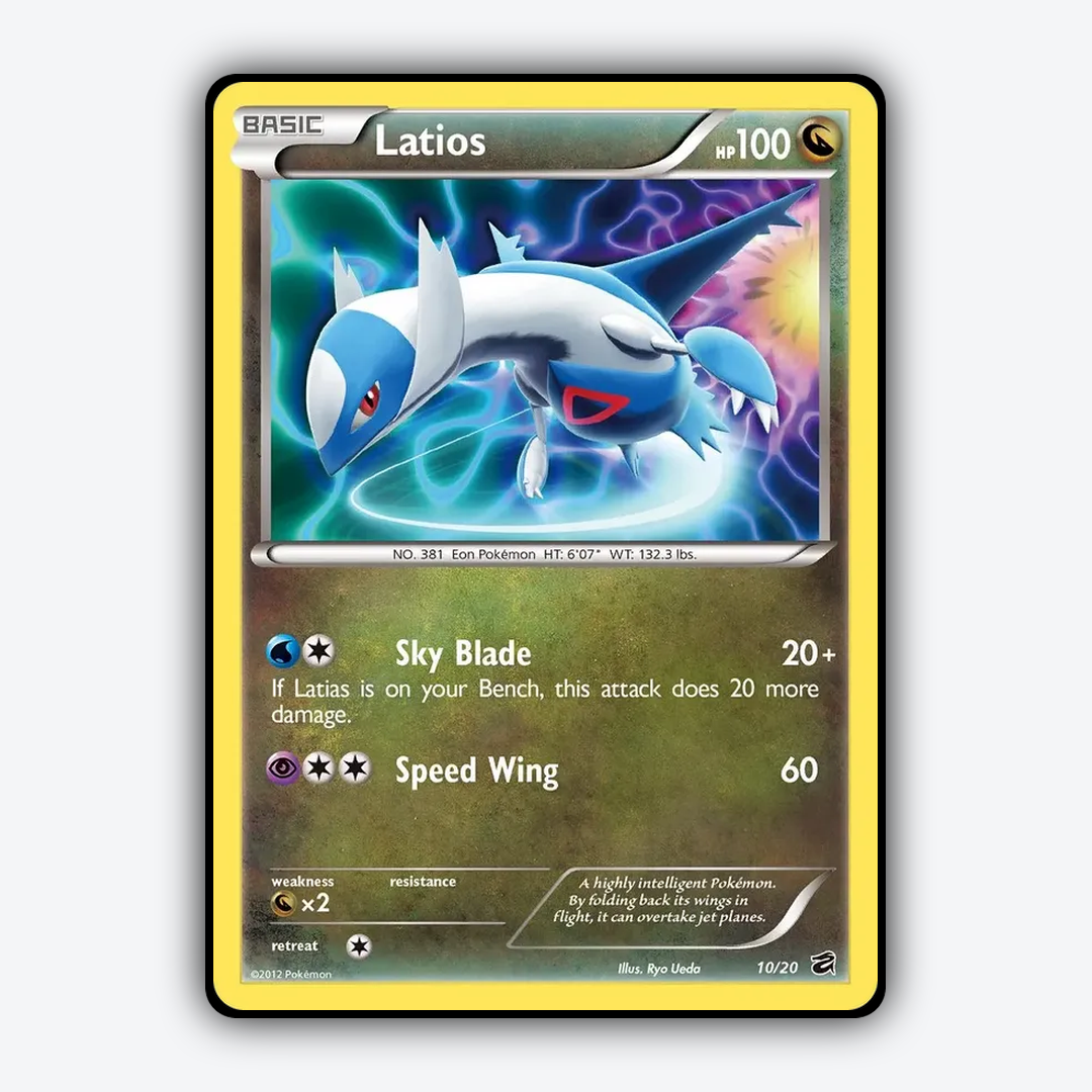 Latios 010/20 - Dragon Vault Set - Card Rug