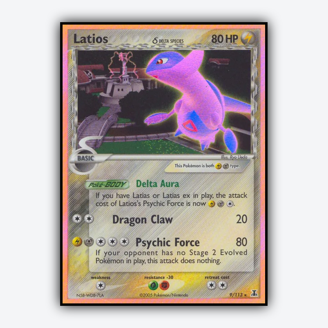 Latios δ 009/113 - Delta Species Set - Card Rug