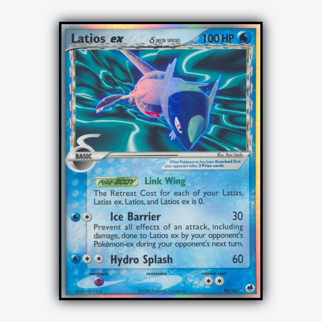 Latios ex δ 096/101 - Dragon Frontiers Set - Card Rug