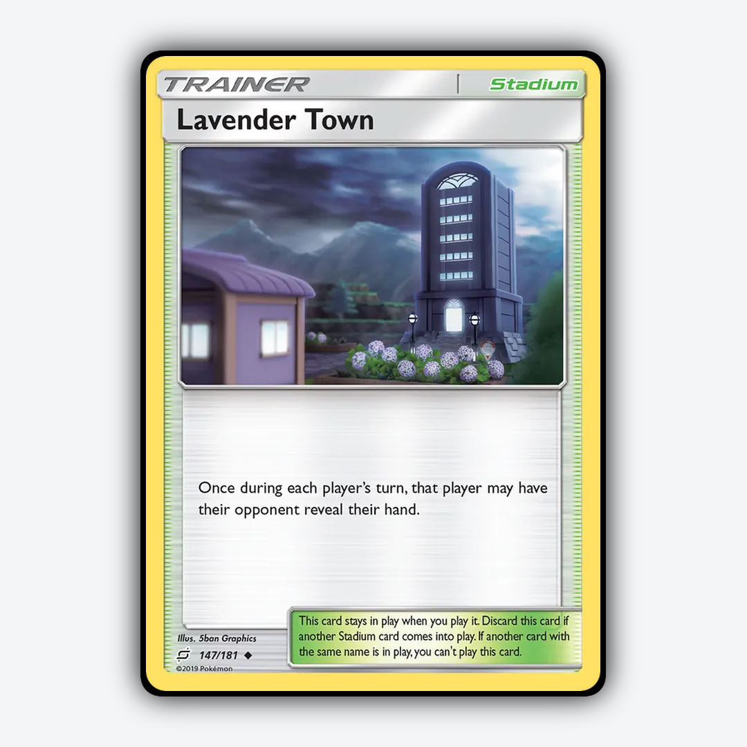 Lavender Town 147/181 - Team Up Set - Card Rug