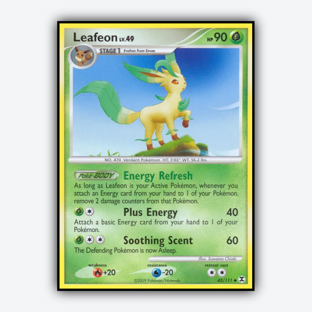 Leafeon 045/111 - Rising Rivals Set - Card Rug