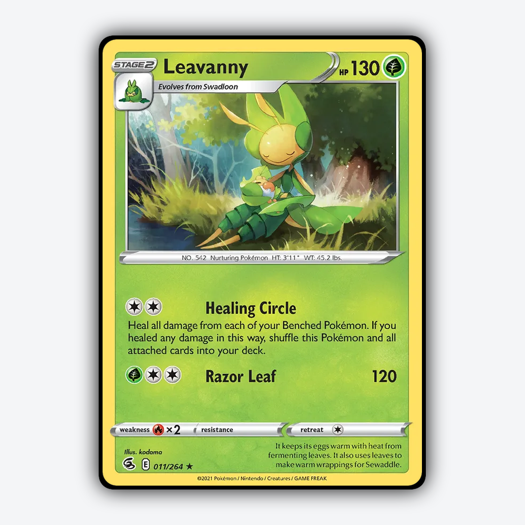 Leavanny 011/264 - Fusion Strike Set - Card Rug