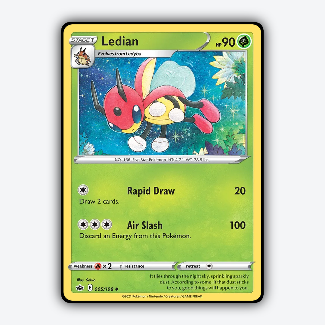 Ledian 005/198 - Chilling Reign Set - Card Rug