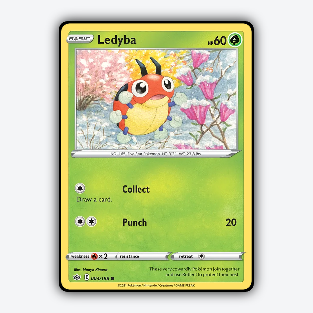 Ledyba 004/198 - Chilling Reign Set - Card Rug