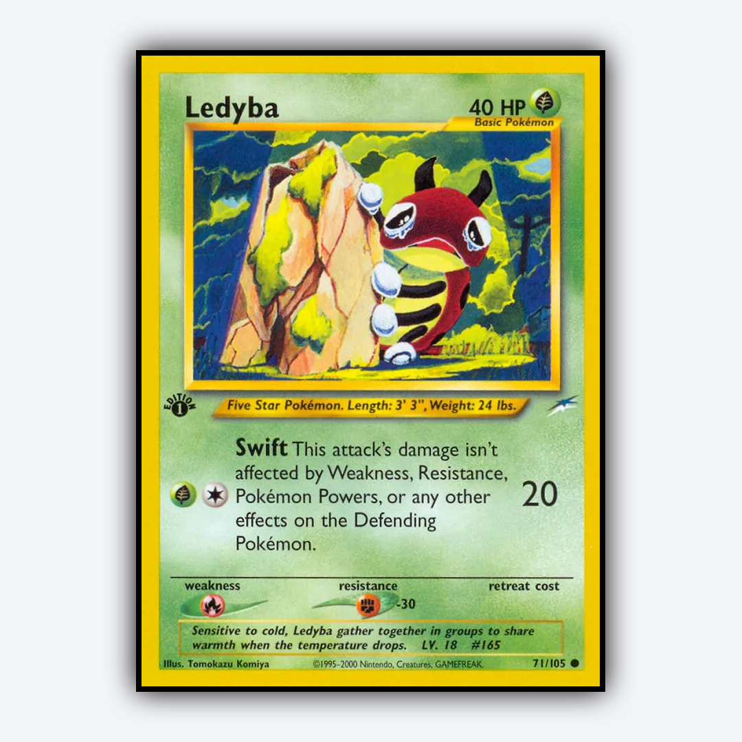 Ledyba 071/105 - Neo Destiny Set - Card Rug