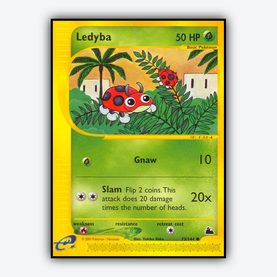 Ledyba 073/144 - Skyridge Set - Card Rug