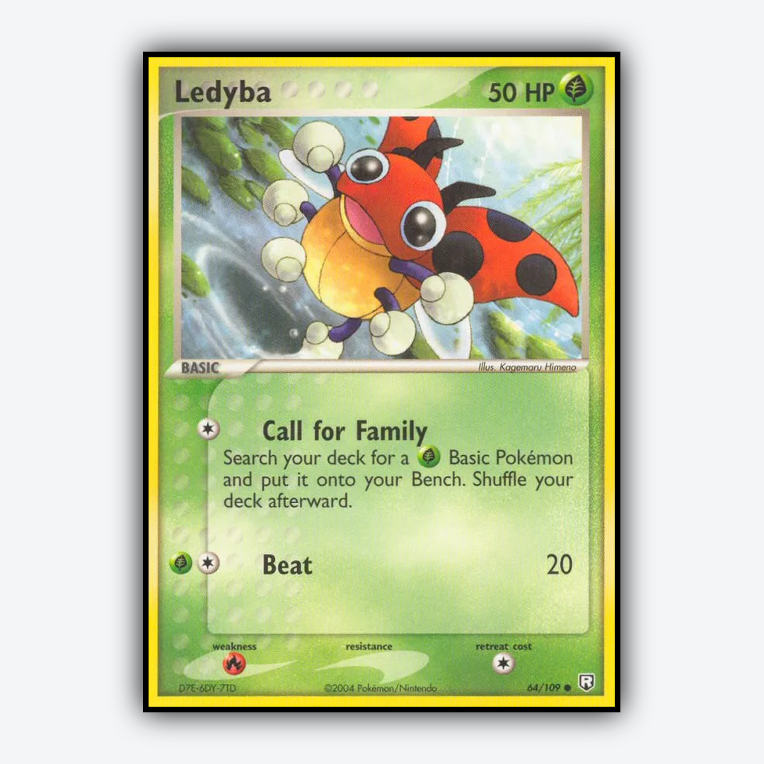 Ledyba 064/109 - Team Rocket Returns Set - Card Rug