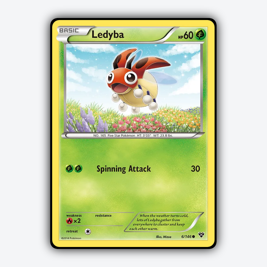 Ledyba 006/146 - XY Set - Card Rug