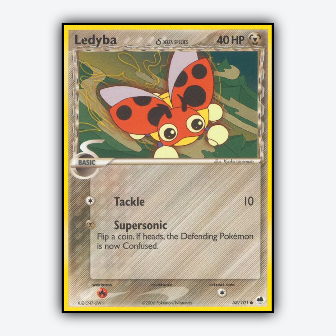 Ledyba δ 053/101 - Dragon Frontiers Set - Card Rug
