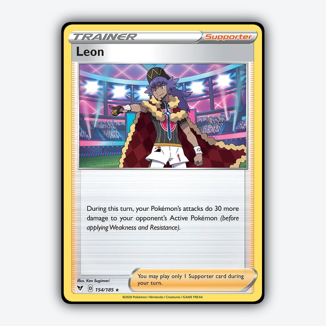 Leon 154/185 - Vivid Voltage Set - Card Rug