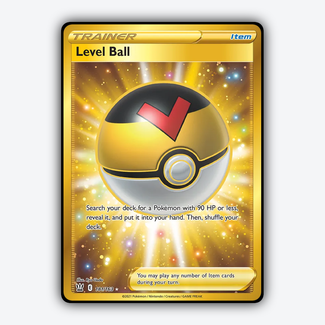 Level Ball 181/163 - Battle Styles Set - Card Rug