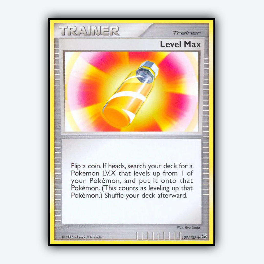 Level Max 107/127 - Platinum Set - Card Rug