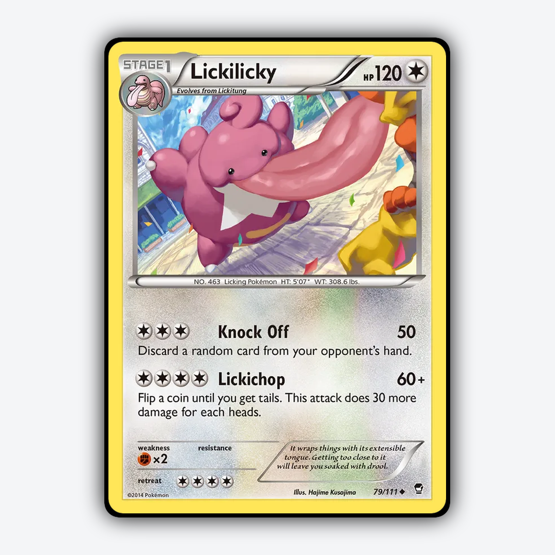 Lickilicky 079/111 - Furious Fists Set - Card Rug