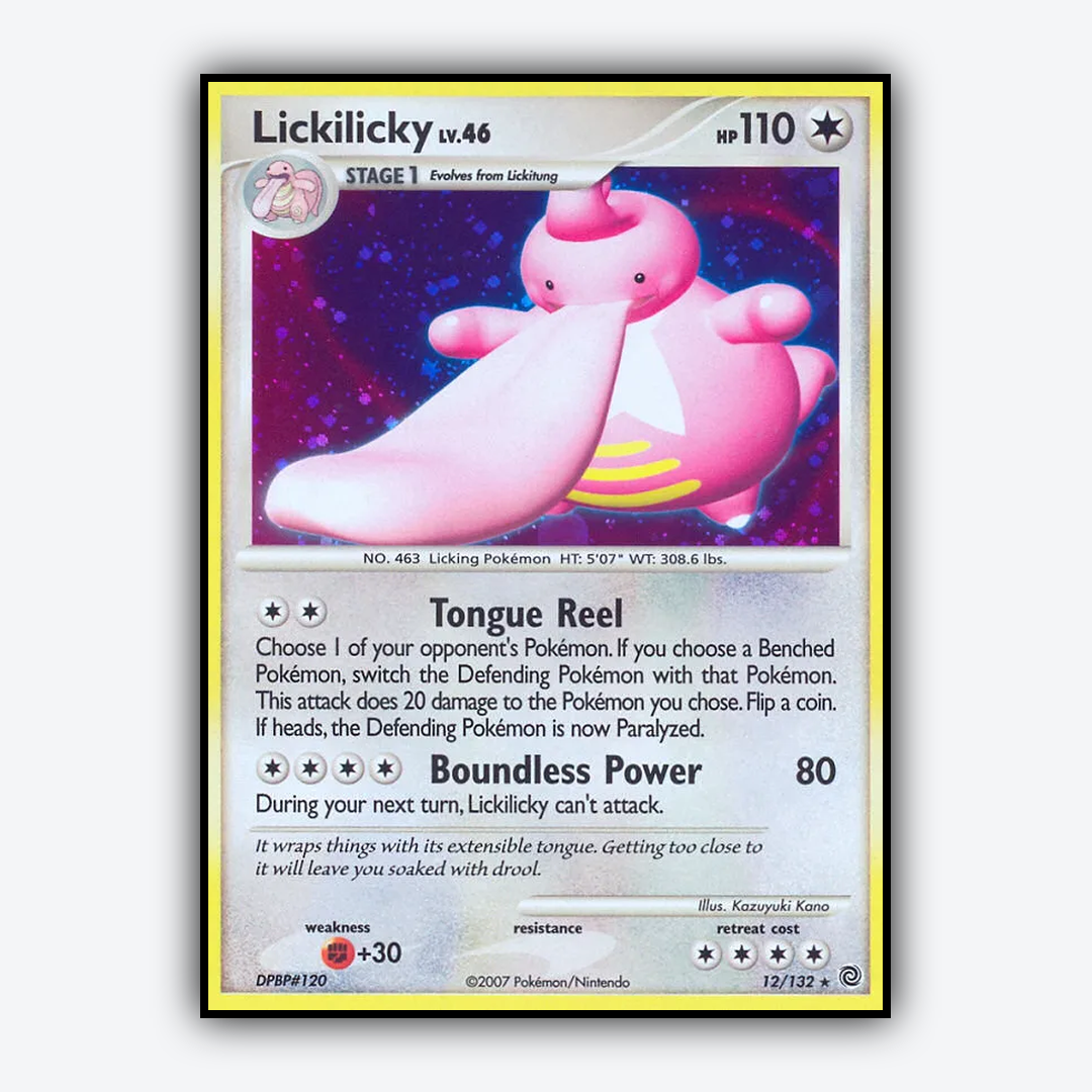 Lickilicky 012/132 - Secret Wonders Set - Card Rug
