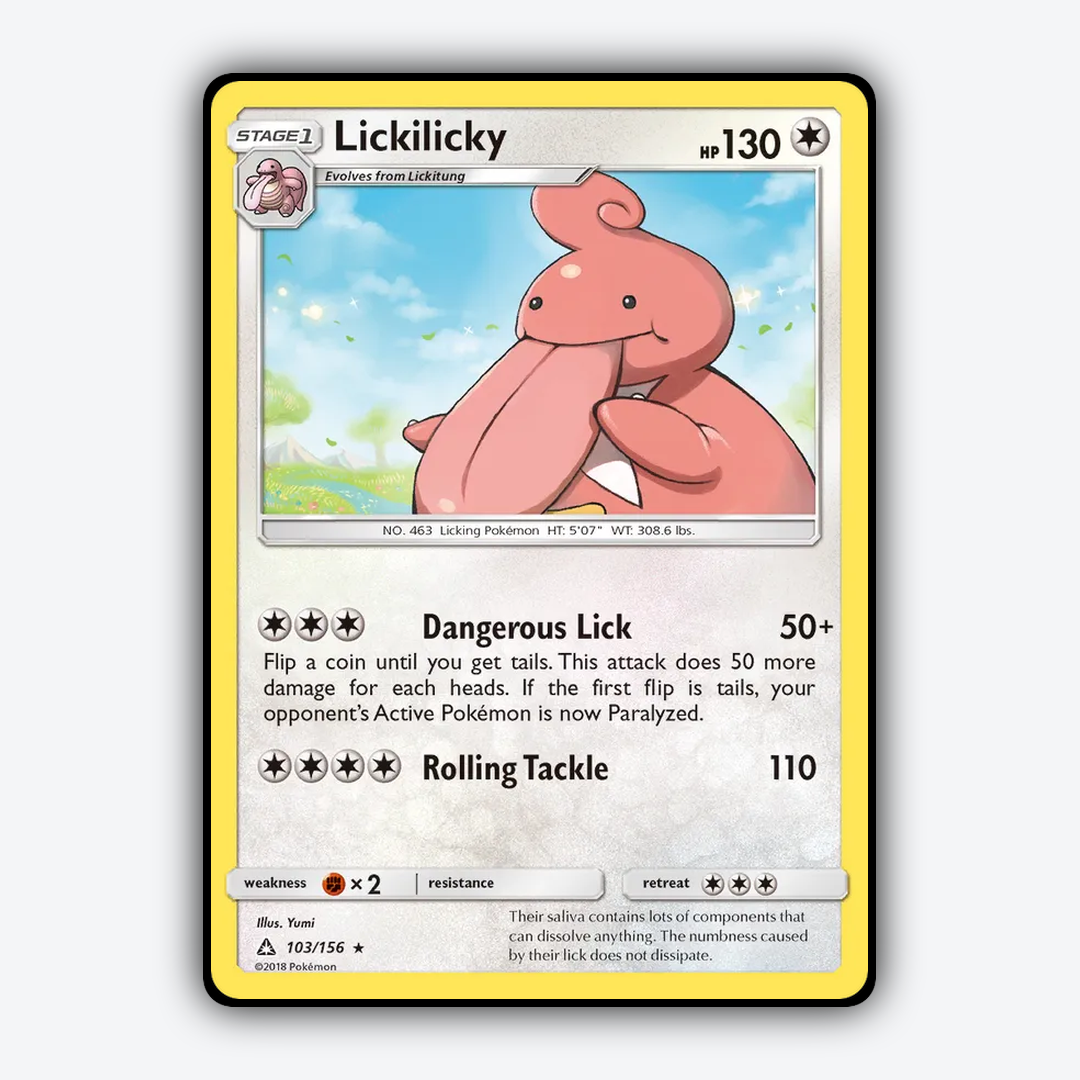 Lickilicky 103/156 - Ultra Prism Set - Card Rug