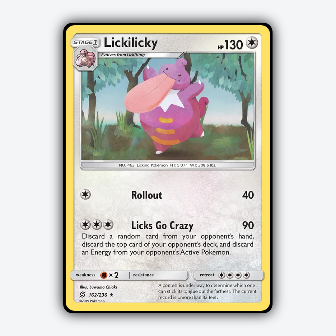 Lickilicky 162/236 - Unified Minds Set - Card Rug