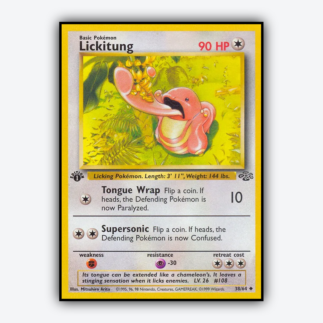 Lickitung 038/64 - Jungle Set - Card Rug