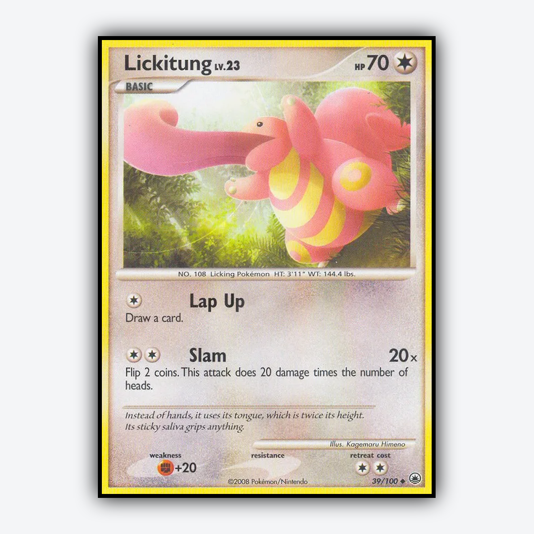 Lickitung 039/100 - Majestic Dawn Set - Card Rug