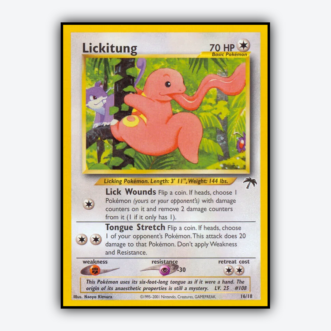 Lickitung 016/18 - Southern Islands Set - Card Rug