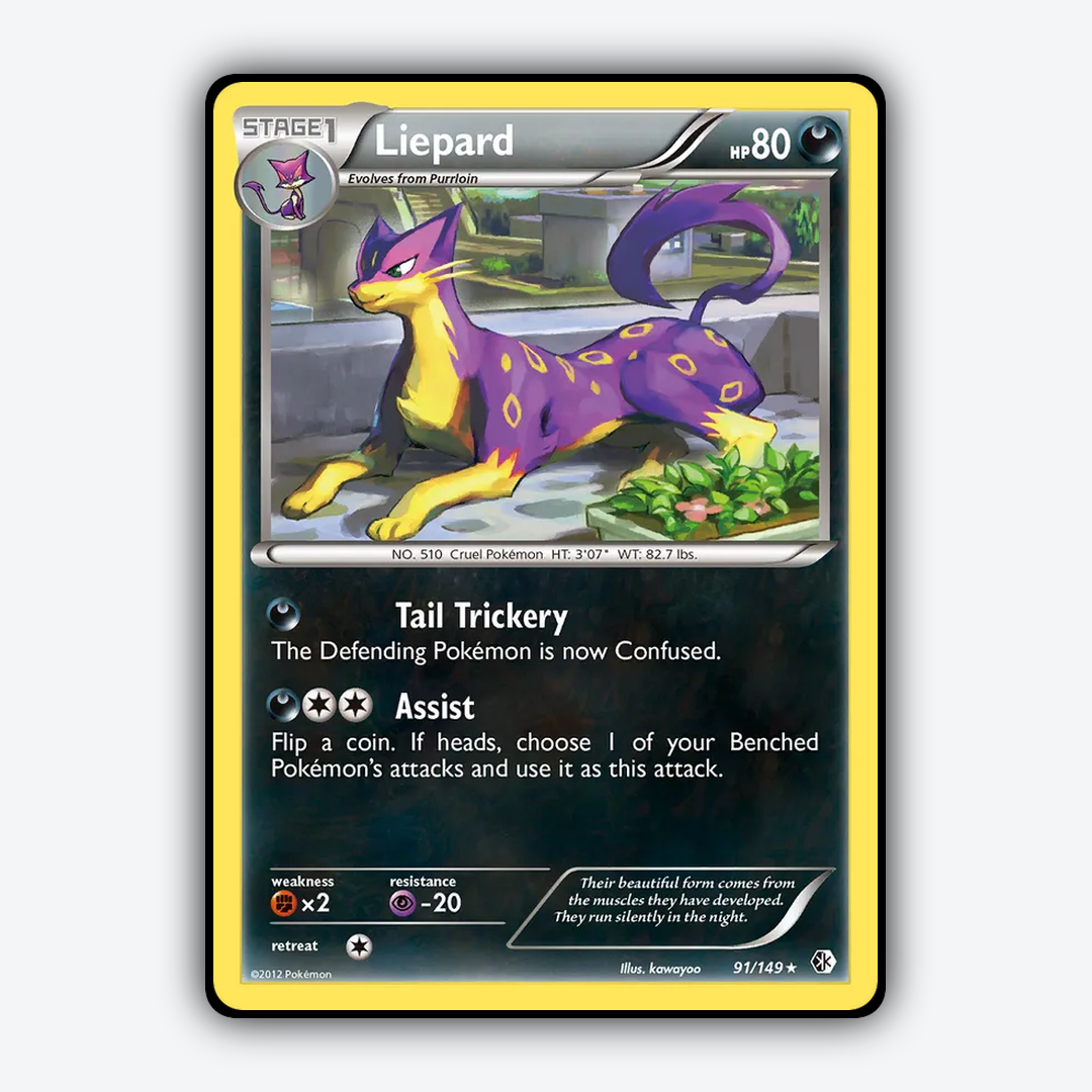 Liepard 091/149 - Boundaries Crossed Set - Card Rug