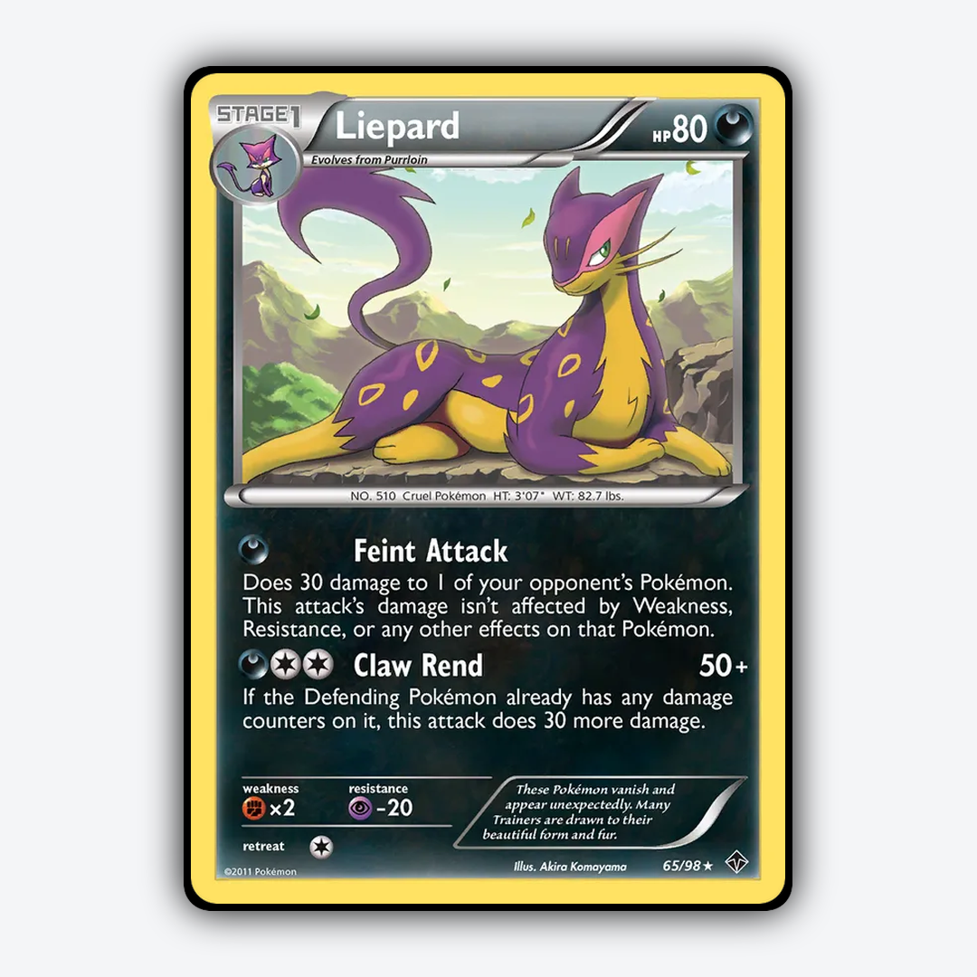 Liepard 065/98 - Emerging Powers Set - Card Rug