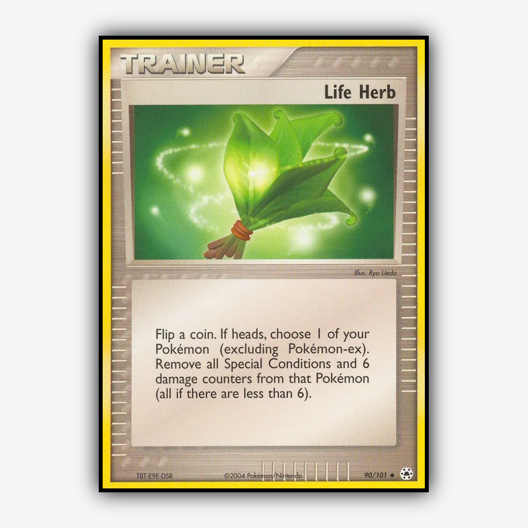 Life Herb 090/101 - Hidden Legends Set - Card Rug