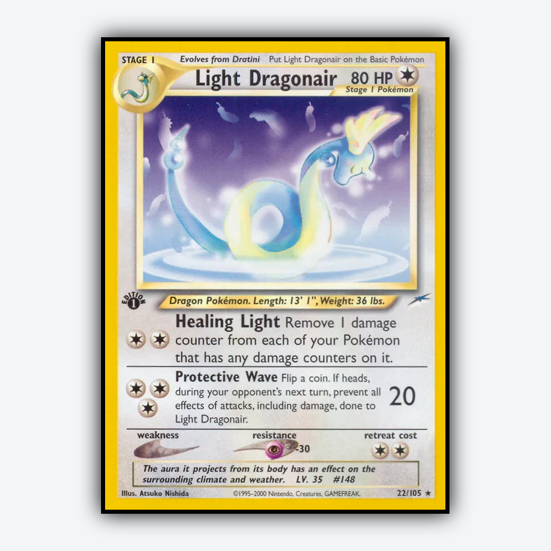 Light Dragonair 022/105 - Neo Destiny Set - Card Rug