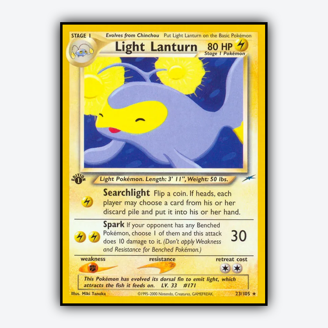 Light Lanturn 023/105 - Neo Destiny Set - Card Rug
