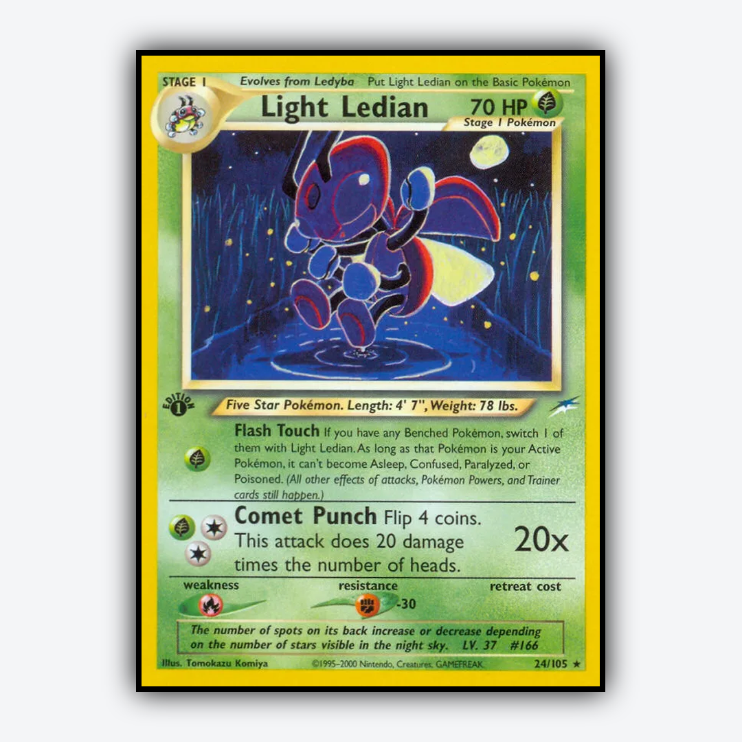 Light Ledian 024/105 - Neo Destiny Set - Card Rug
