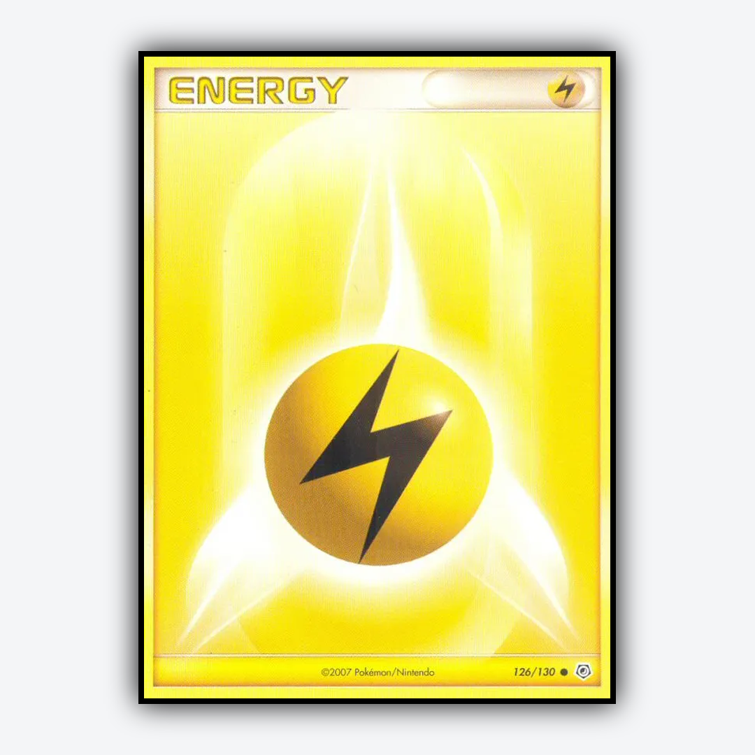 Lightning Energy 126/130 - Diamond & Pearl Set - Card Rug