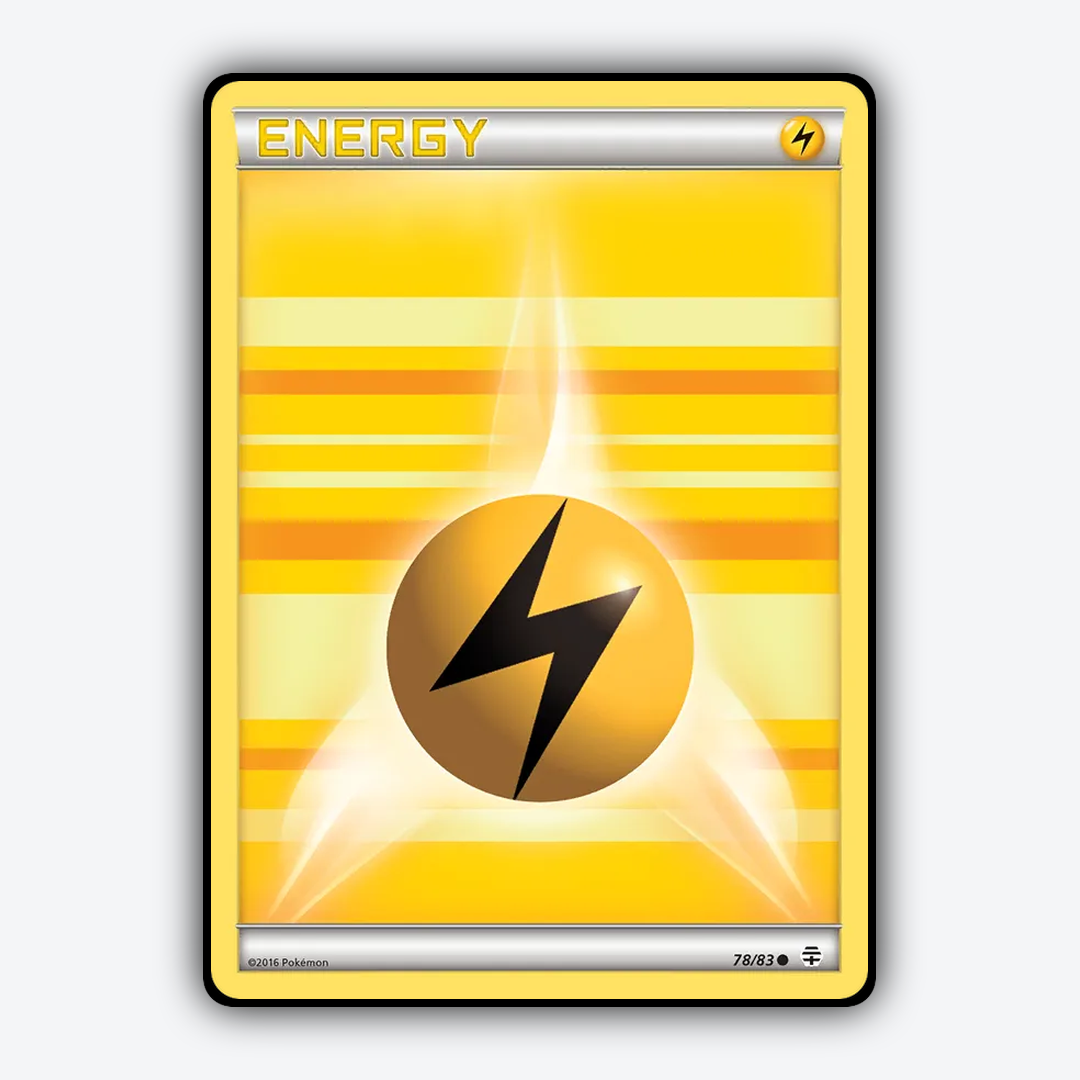 Lightning Energy 078/83 - Generations Set - Card Rug