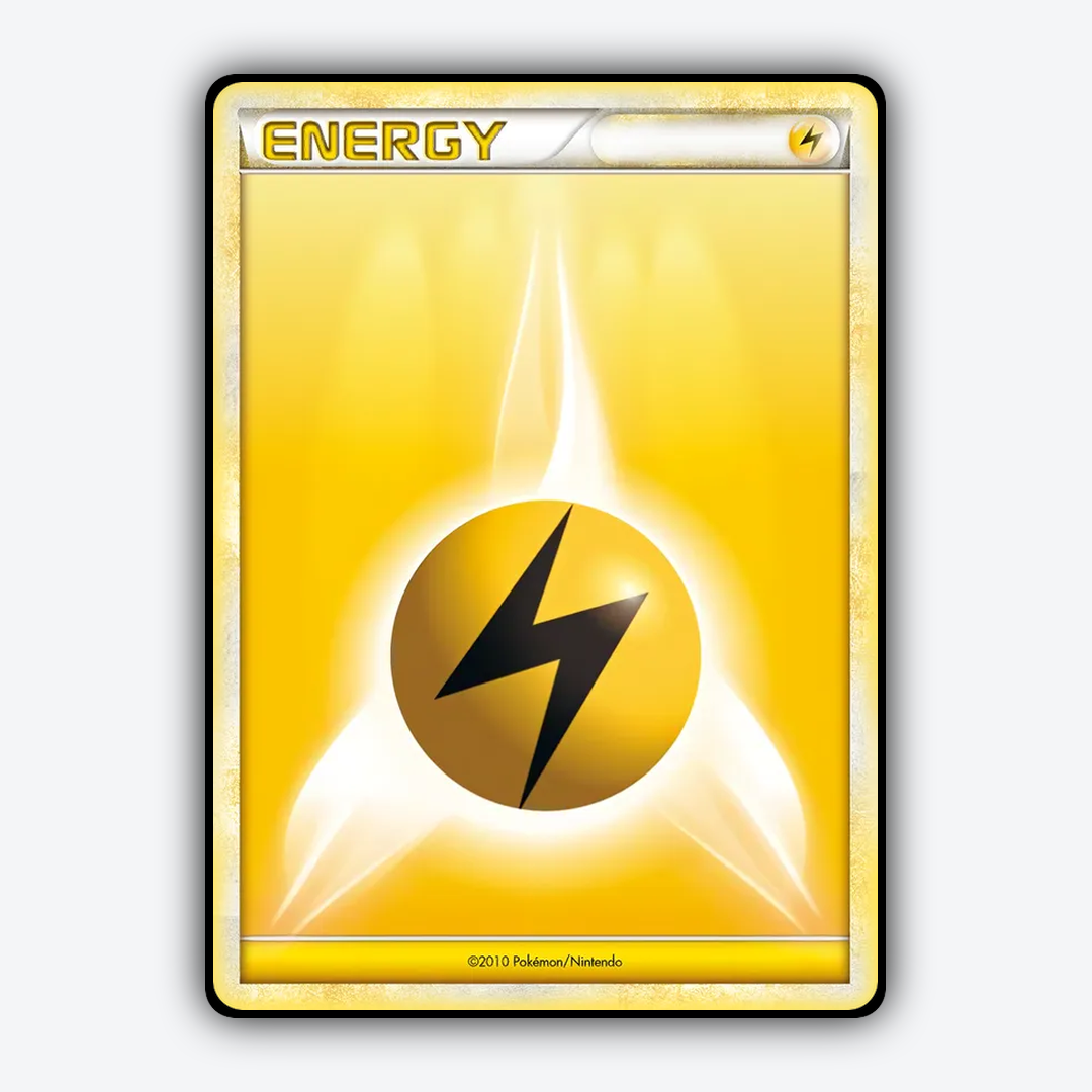 Lightning Energy lightning - HGSS: Energy (2010) Set - Card Rug