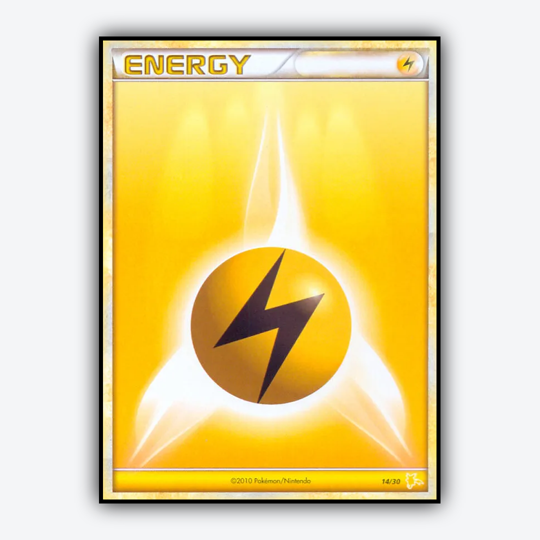 Lightning Energy 014/30 - HGSS Trainer Kit Raichu Set - Card Rug