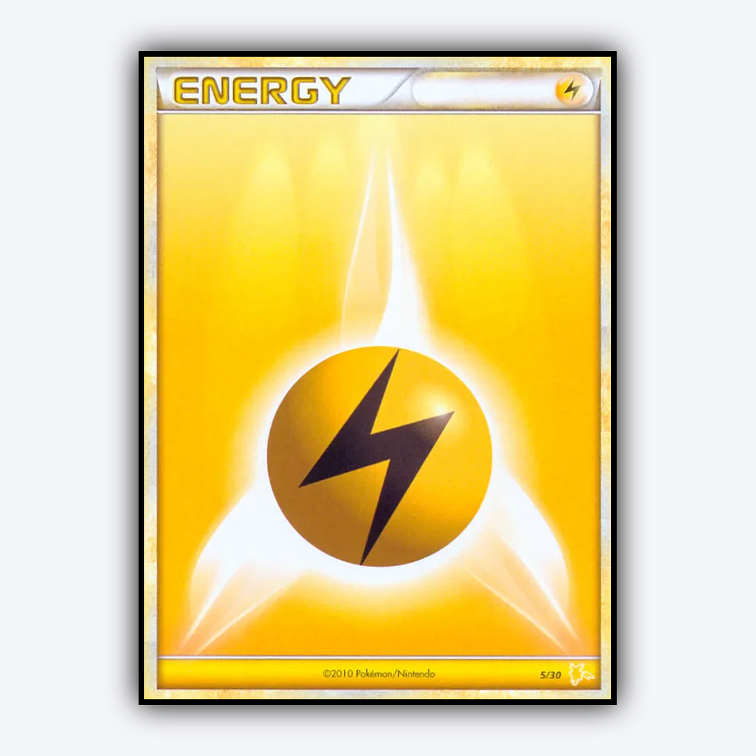 Lightning Energy 005/30 - HGSS Trainer Kit Raichu Set - Card Rug