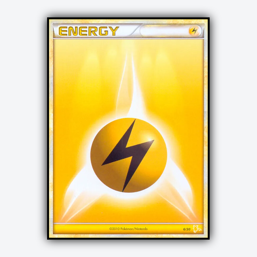 Lightning Energy 006/30 - HGSS Trainer Kit Raichu Set - Card Rug