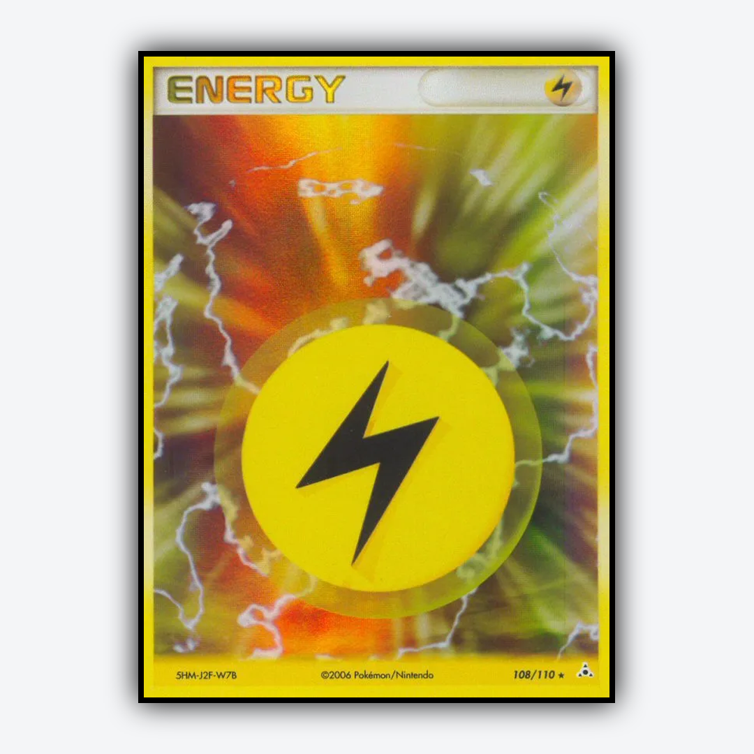 Lightning Energy 108/110 - Holon Phantoms Set - Card Rug