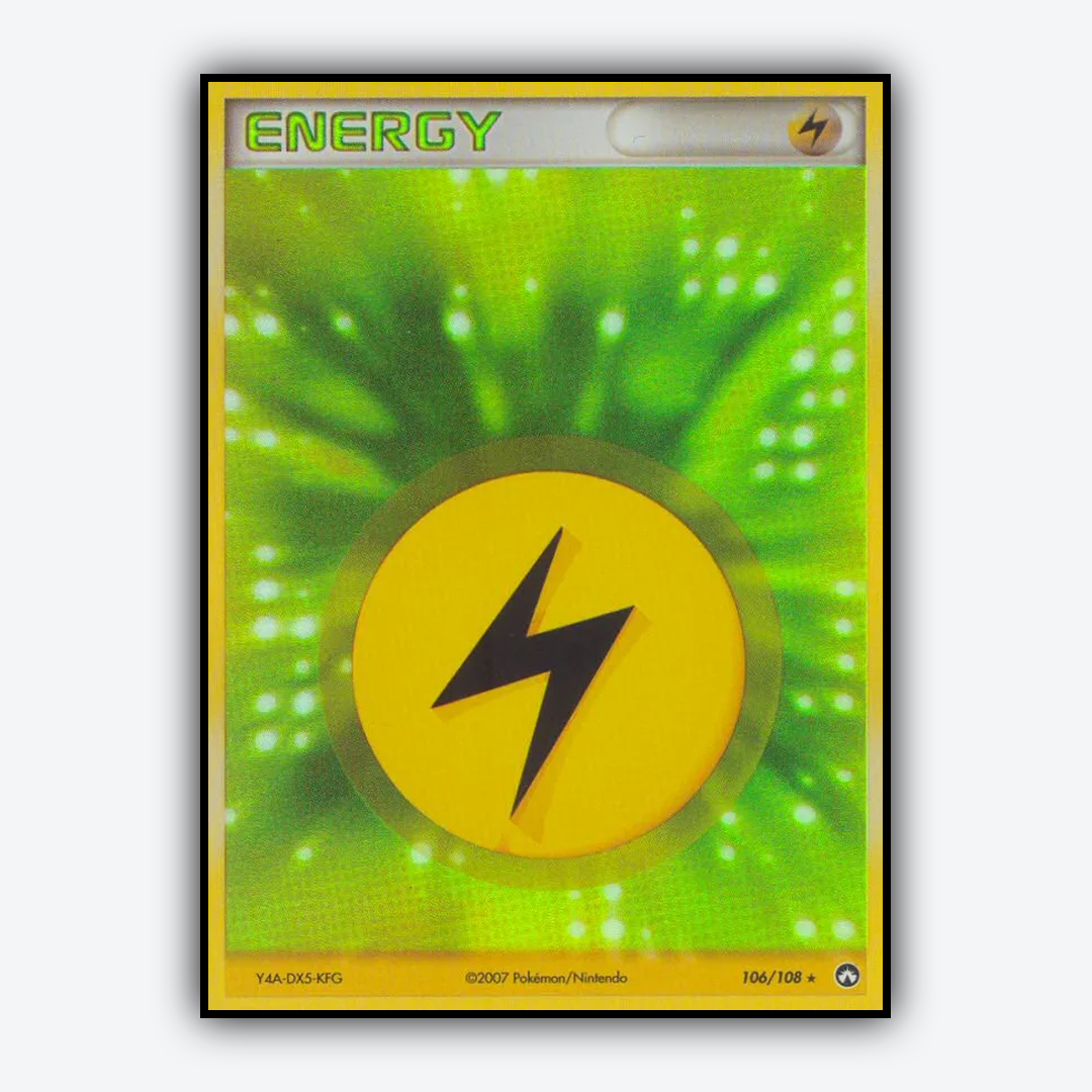 Lightning Energy 106/108 - Power Keepers Set - Card Rug
