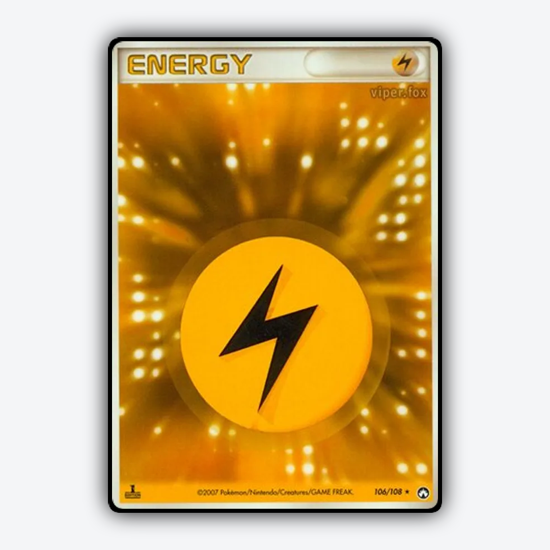Lightning Energy 106/108 - World Champions Pack Set - Card Rug (JP)