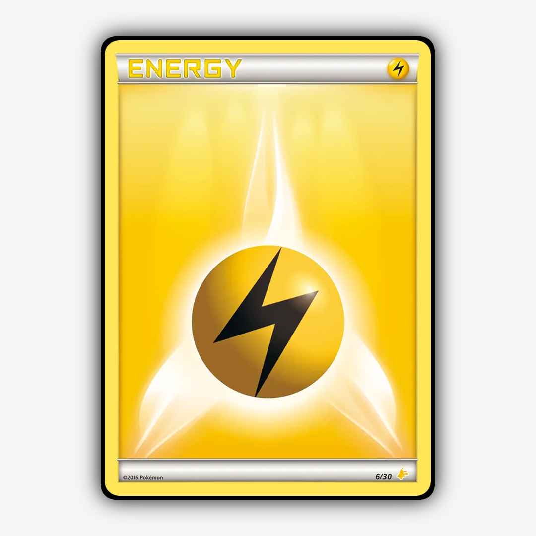 Lightning Energy 006/30 - XY Trainer Kit Pikachu Libre Set - Card Rug