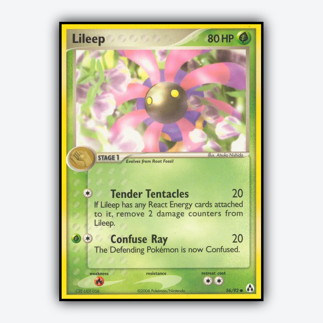 Lileep 056/92 - Legend Maker Set - Card Rug